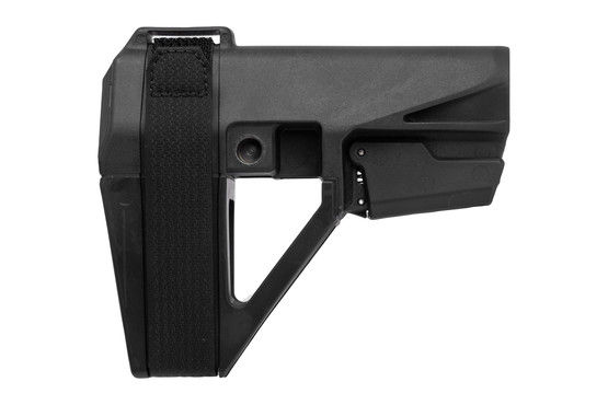 SB Tactical 5-position adjustable pistol stabilizing brace, black.